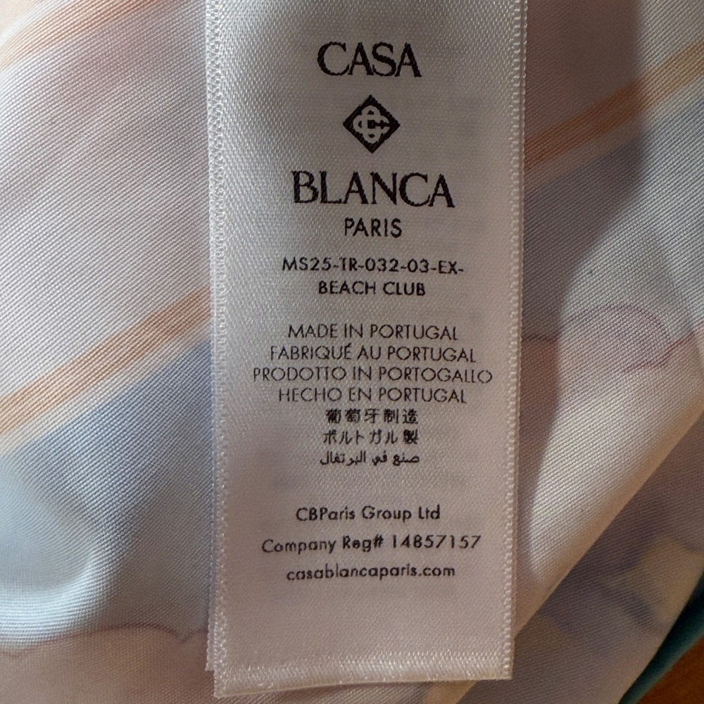 $1057 Casablanca Paris Surreal Pool Shorts Swim Trunks Mens LARGE - Picture 6 of 6